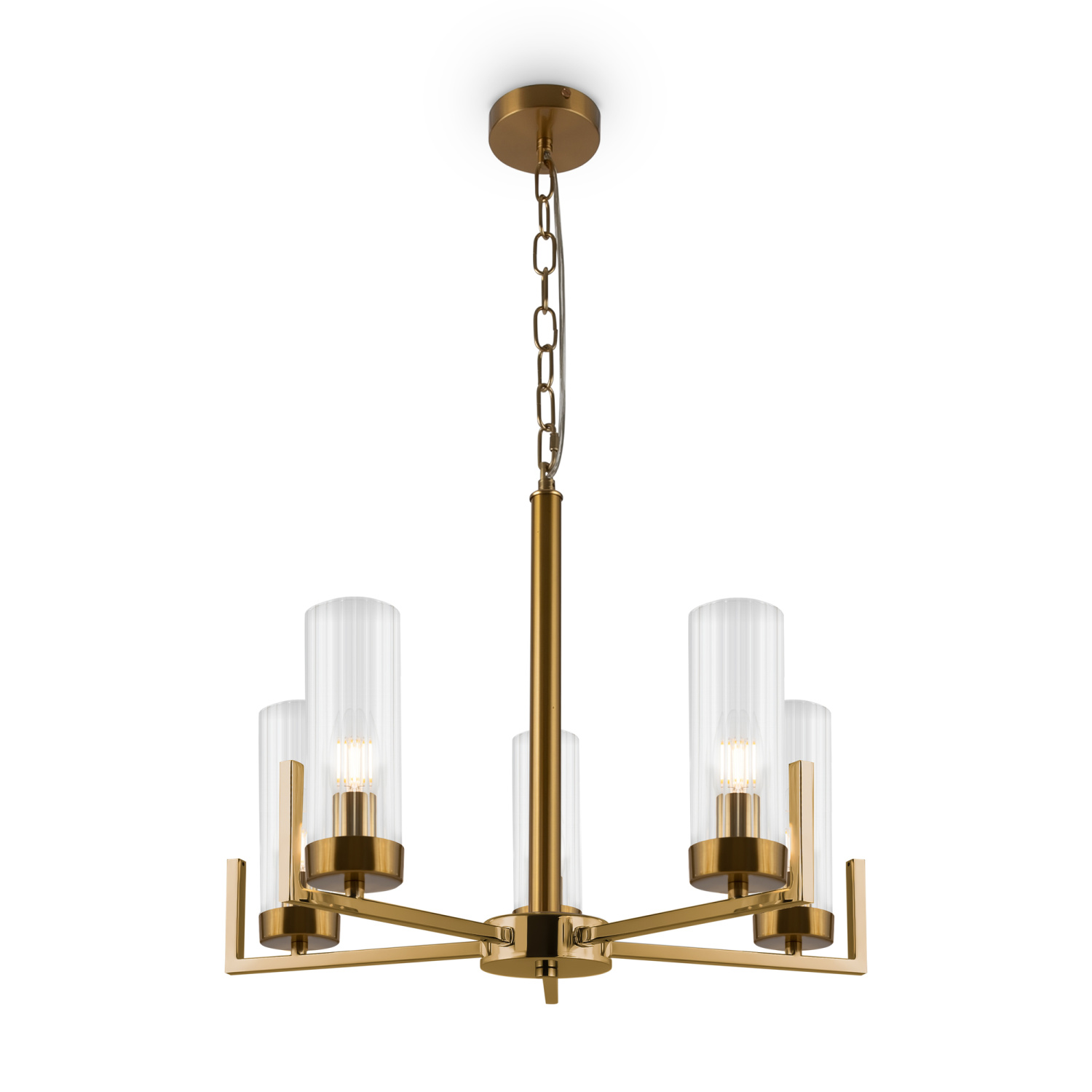 Freya Modern Adeline Подвесной светильник цвет: латунь FR5214PL-05BS