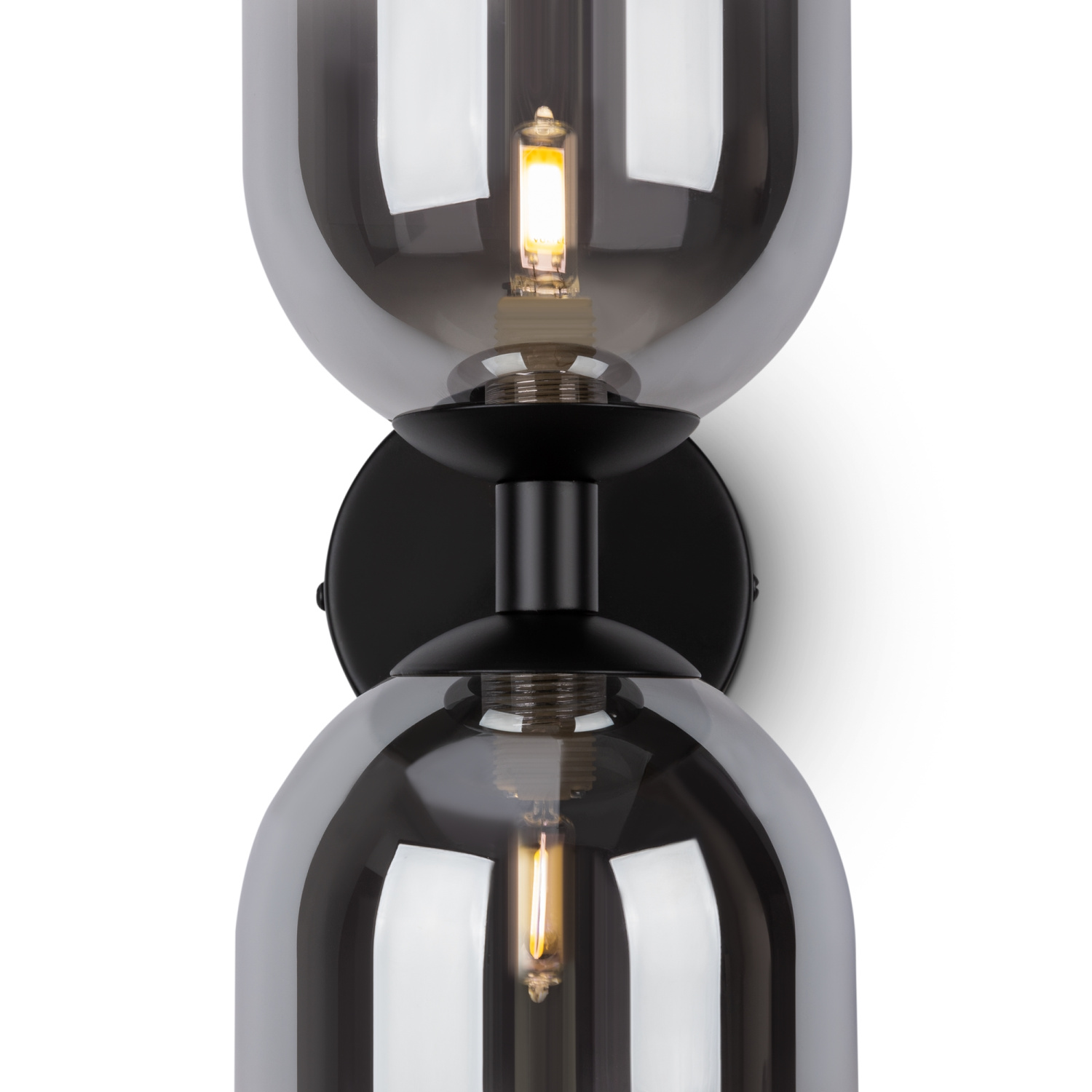 Freya Crystal Tesse Настенный светильник (бра) цвет: черный FR1011WL-02B