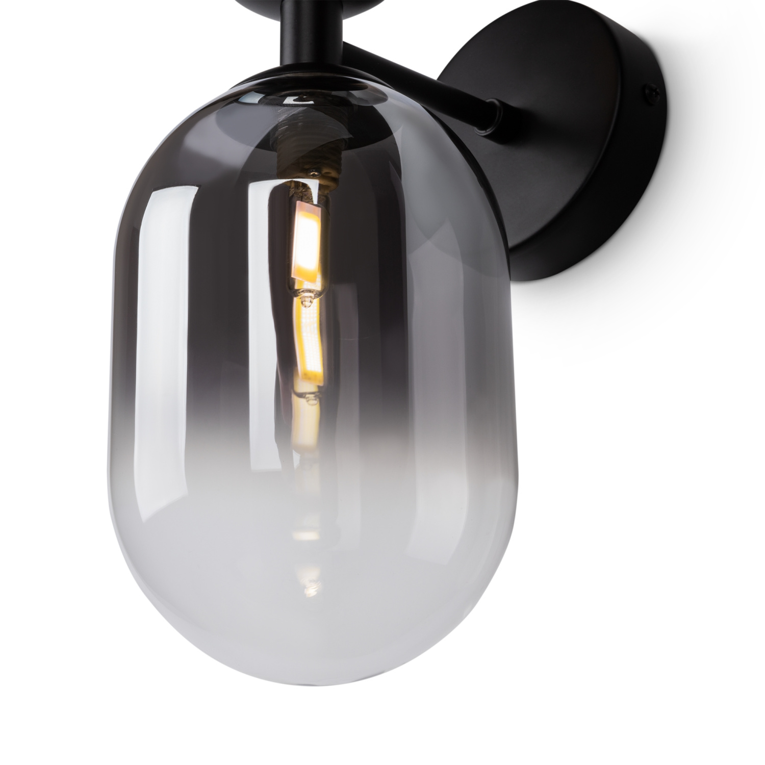 Freya Crystal Tesse Настенный светильник (бра) цвет: черный FR1011WL-02B