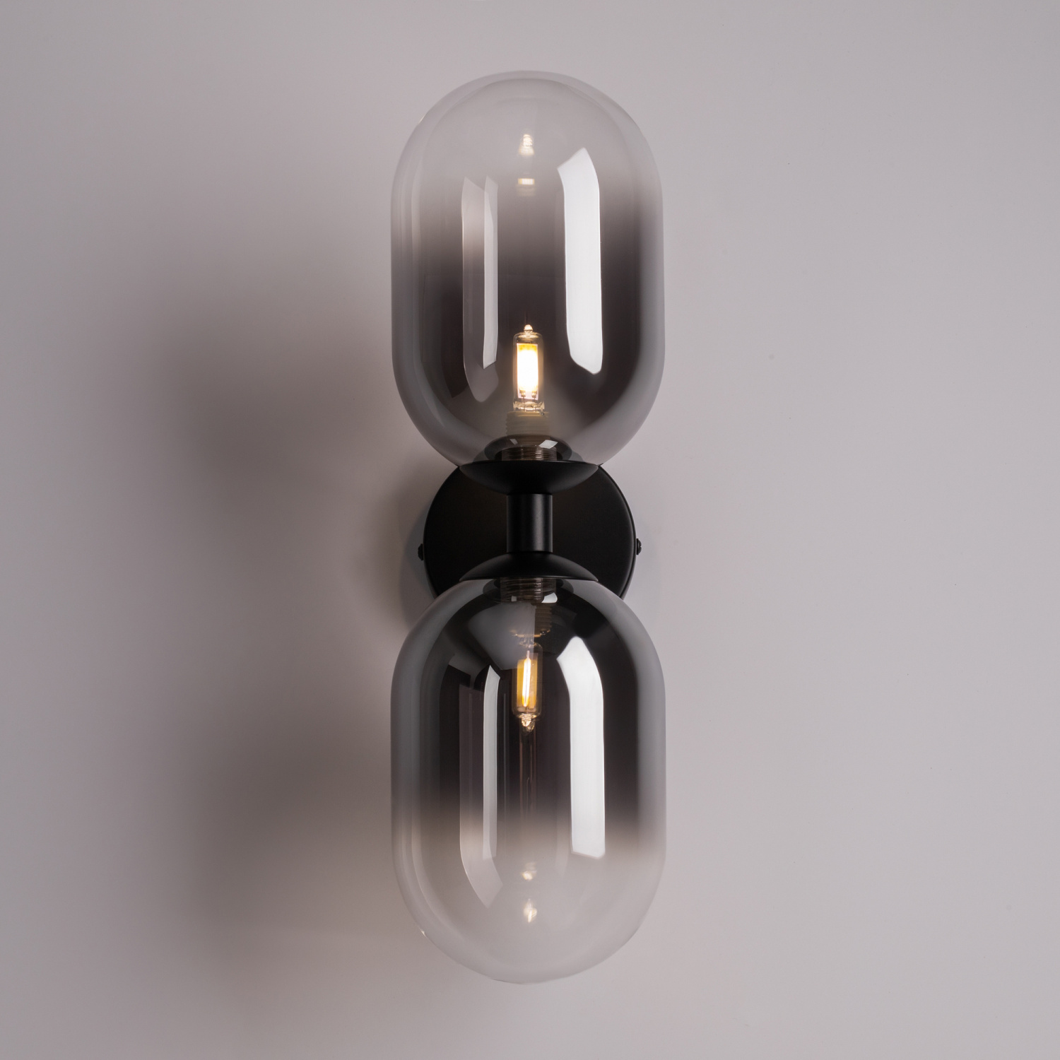 Freya Crystal Tesse Настенный светильник (бра) цвет: черный FR1011WL-02B