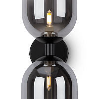 Freya Crystal Tesse Настенный светильник (бра) цвет: черный FR1011WL-02B