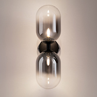 Freya Crystal Tesse Настенный светильник (бра) цвет: черный FR1011WL-02B