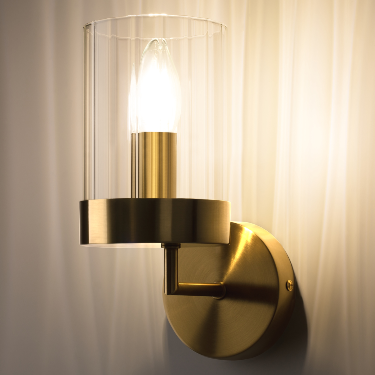 Freya Modern Clip Настенный светильник (бра) цвет: латунь FR5426WL-01BS