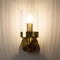 Freya Modern Clip Настенный светильник (бра) цвет: латунь FR5426WL-01BS