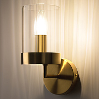 Freya Modern Clip Настенный светильник (бра) цвет: латунь FR5426WL-01BS