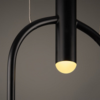 Freya Modern Achillea Подвесной светильник цвет: черный FR5400PL-01B