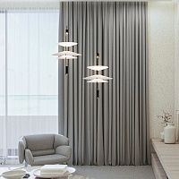 Freya LED Mono Подвесной светильник цвет: черный FR6190PL-L7WB