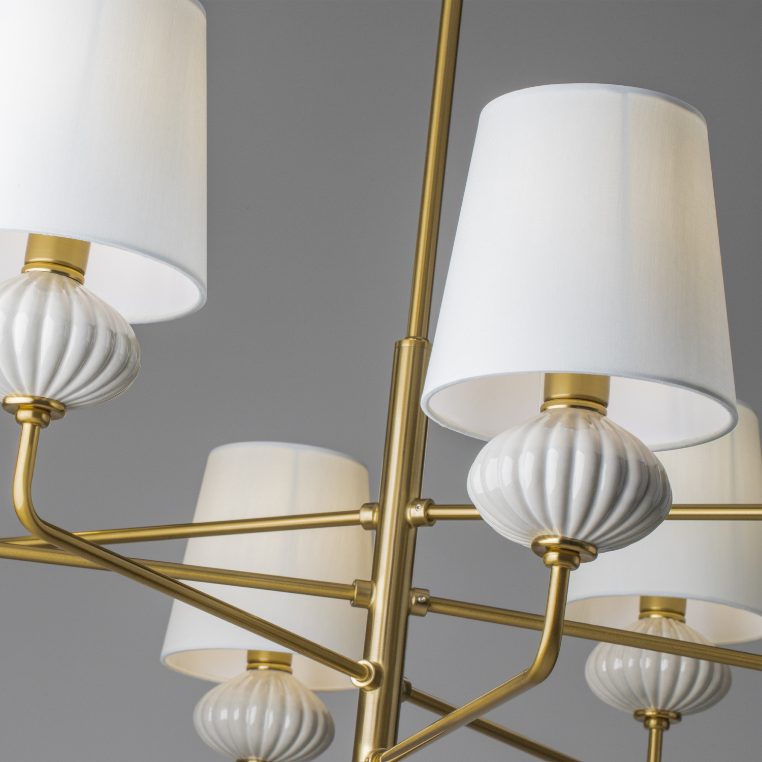 Freya Classic Ceramics Подвесной светильник цвет: латунь FR2029PL-08BS