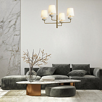 Freya Classic Ceramics Подвесной светильник цвет: латунь FR2029PL-08BS