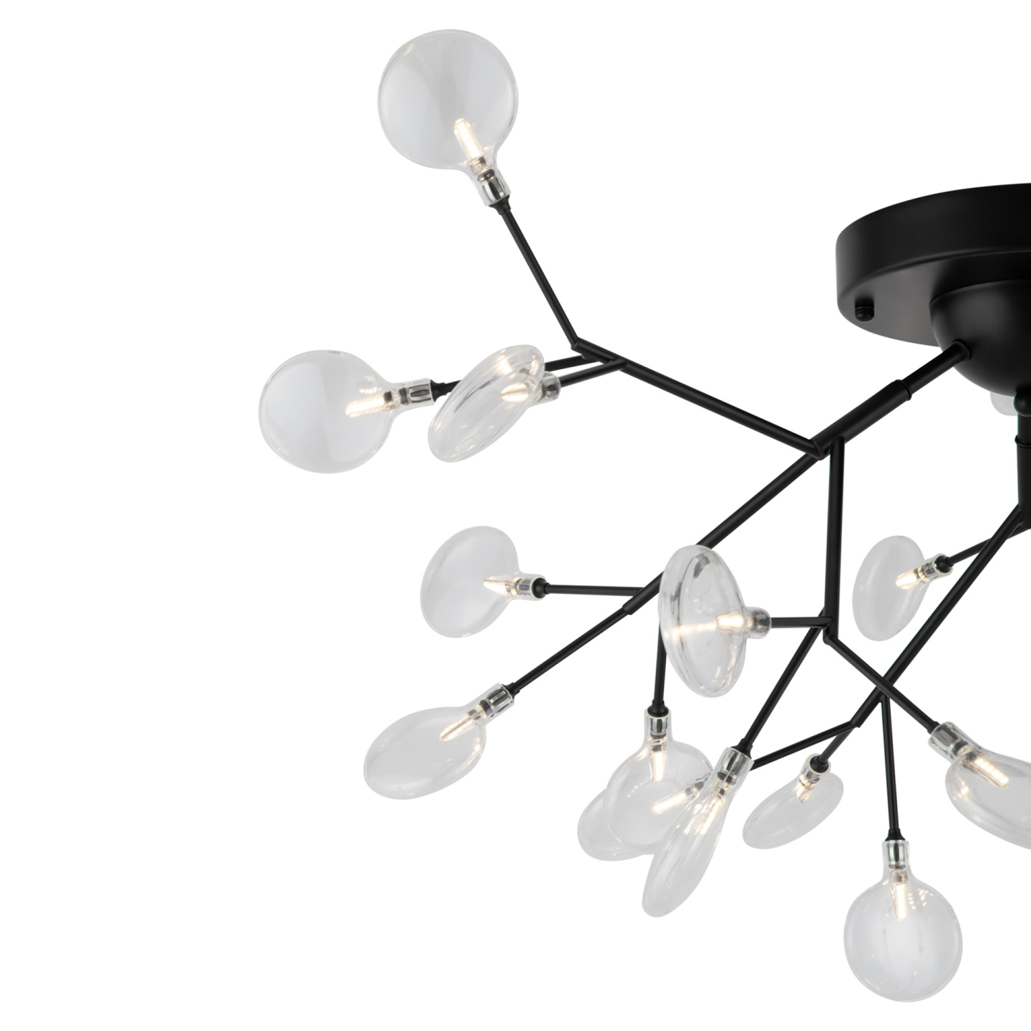 Freya Modern Florencia Потолочный светильник цвет: черный FR5049CL-27B