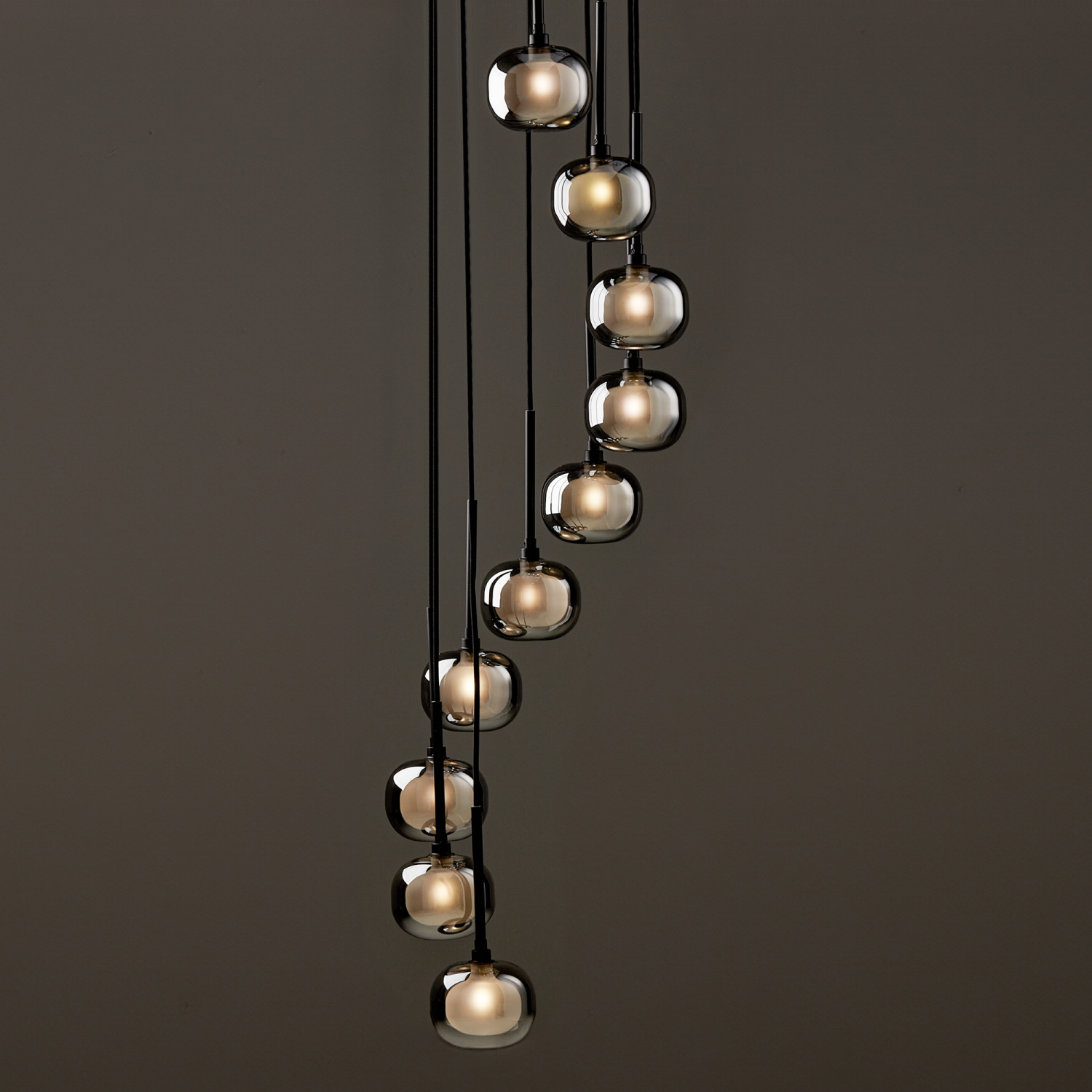 Freya Modern Shimmer Подвесной светильник цвет: черный FR5435PL-10B