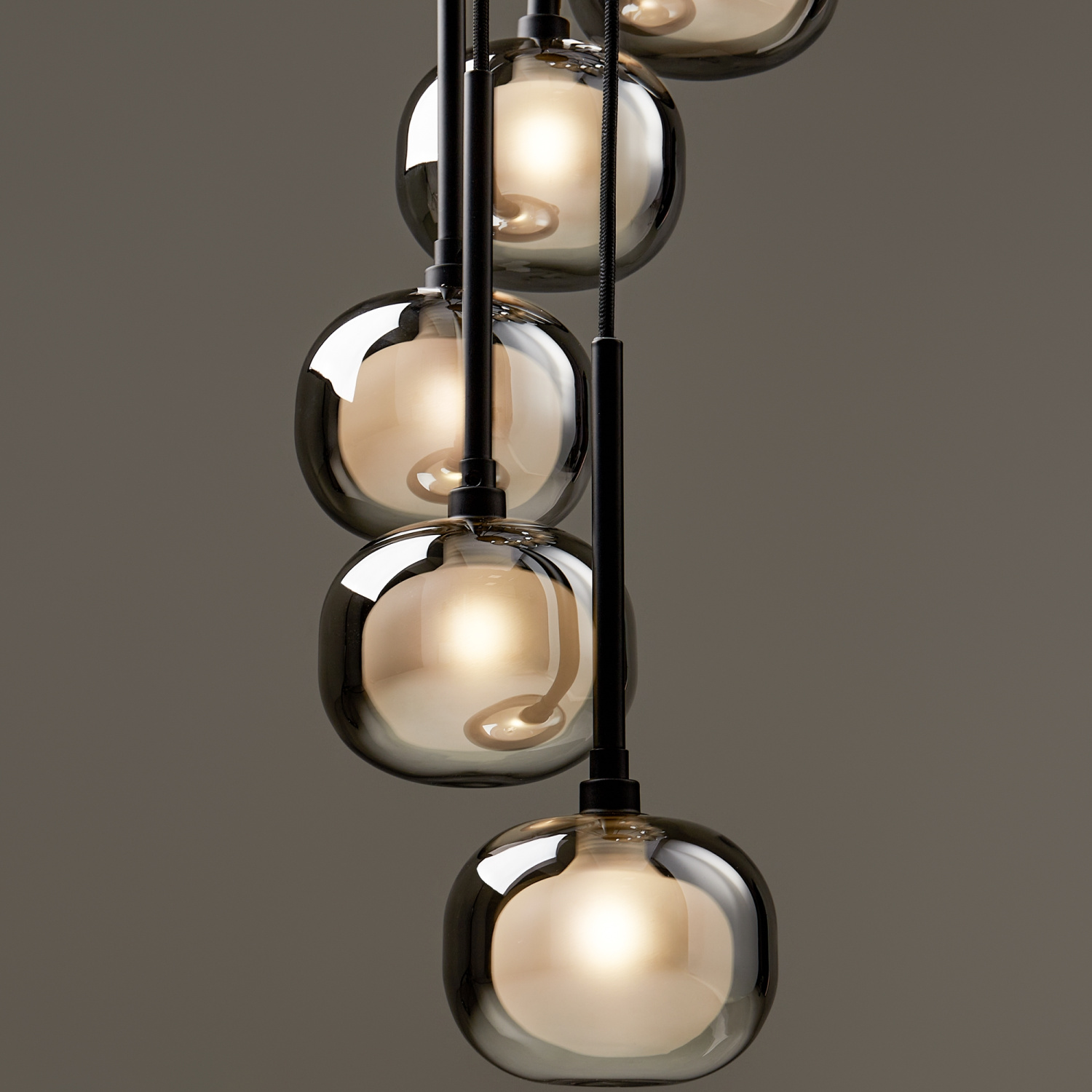 Freya Modern Shimmer Подвесной светильник цвет: черный FR5435PL-10B