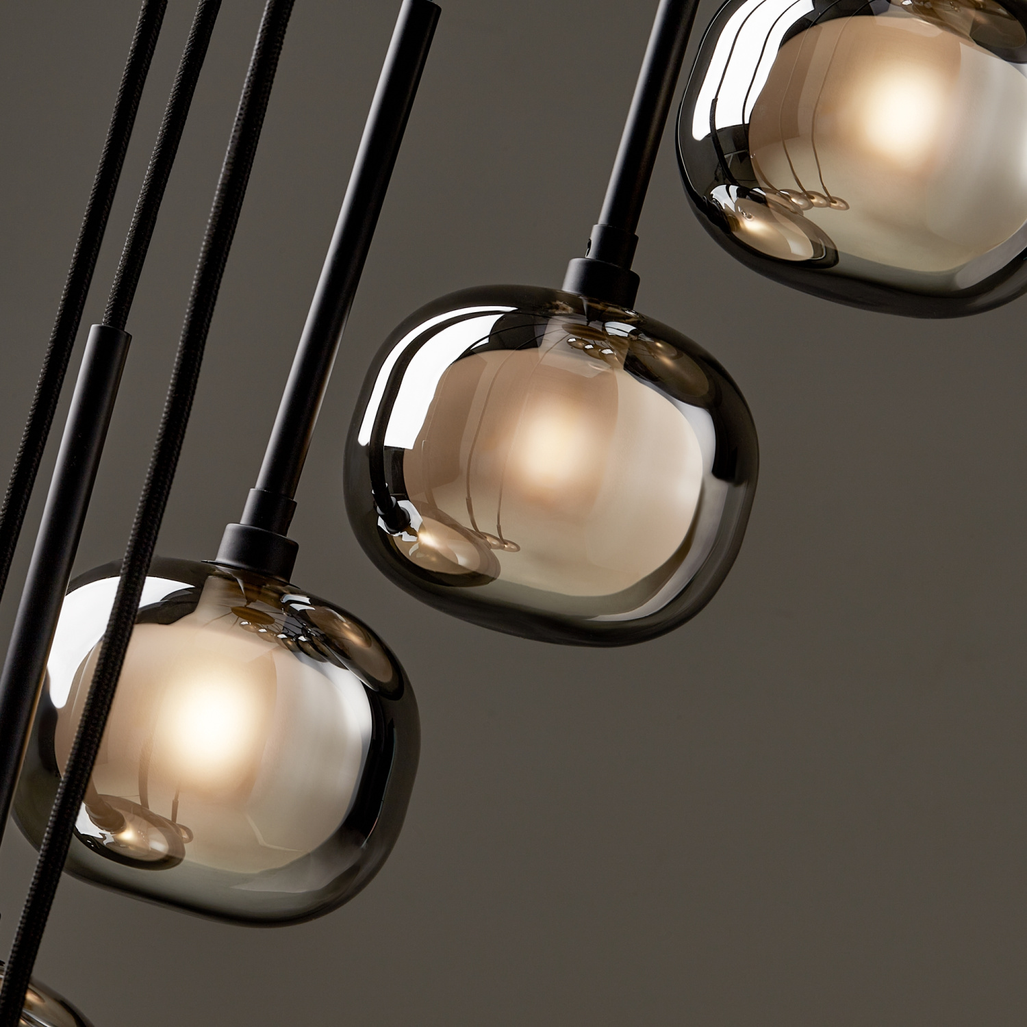 Freya Modern Shimmer Подвесной светильник цвет: черный FR5435PL-10B