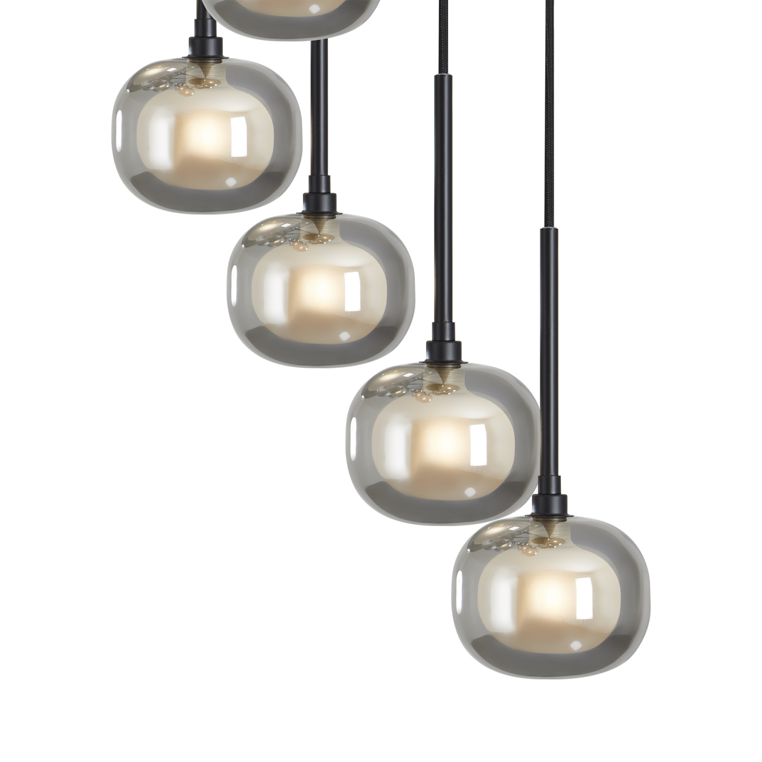 Freya Modern Shimmer Подвесной светильник цвет: черный FR5435PL-10B