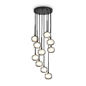 Freya Modern Shimmer Подвесной светильник цвет: черный FR5435PL-10B