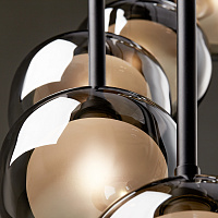 Freya Modern Shimmer Подвесной светильник цвет: черный FR5435PL-10B