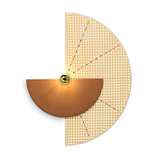 Freya Modern Carry Настенный светильник (бра) цвет: черный и золото FR5487WL-01G4