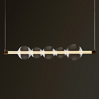 Freya Modern Glaze Подвесной светильник цвет: латунь FR5396PL-L11BS