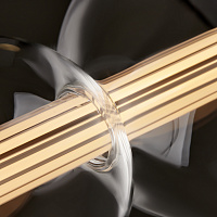 Freya Modern Glaze Подвесной светильник цвет: латунь FR5396PL-L11BS