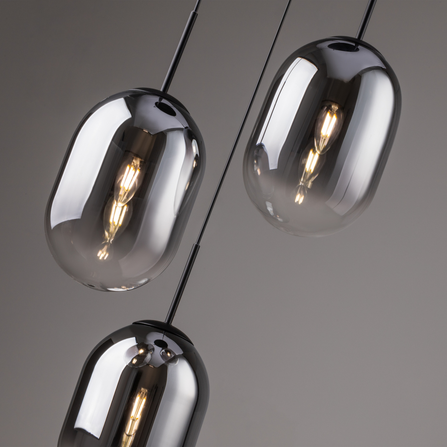 Freya Crystal Tesse Подвесной светильник цвет: черный FR1011PL-03B