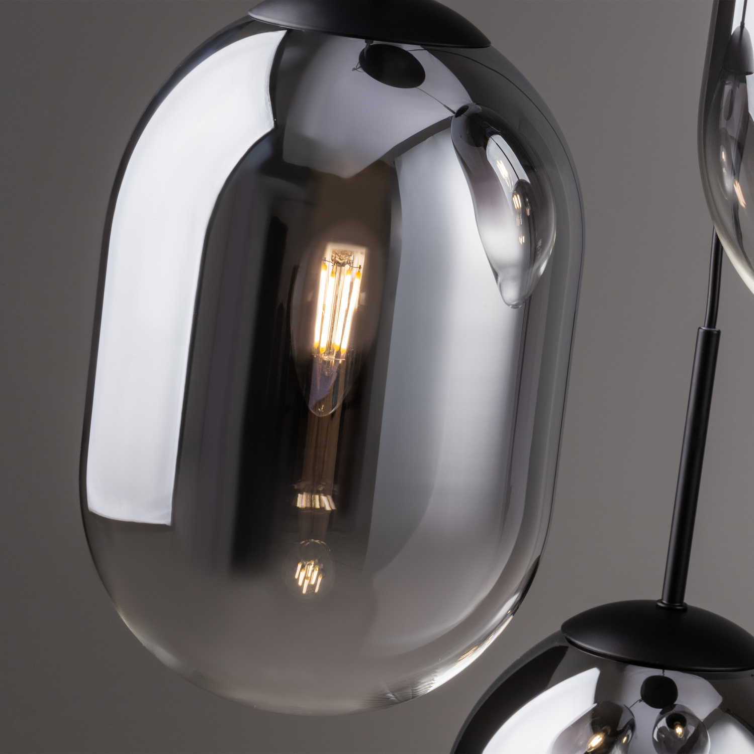 Freya Crystal Tesse Подвесной светильник цвет: черный FR1011PL-03B