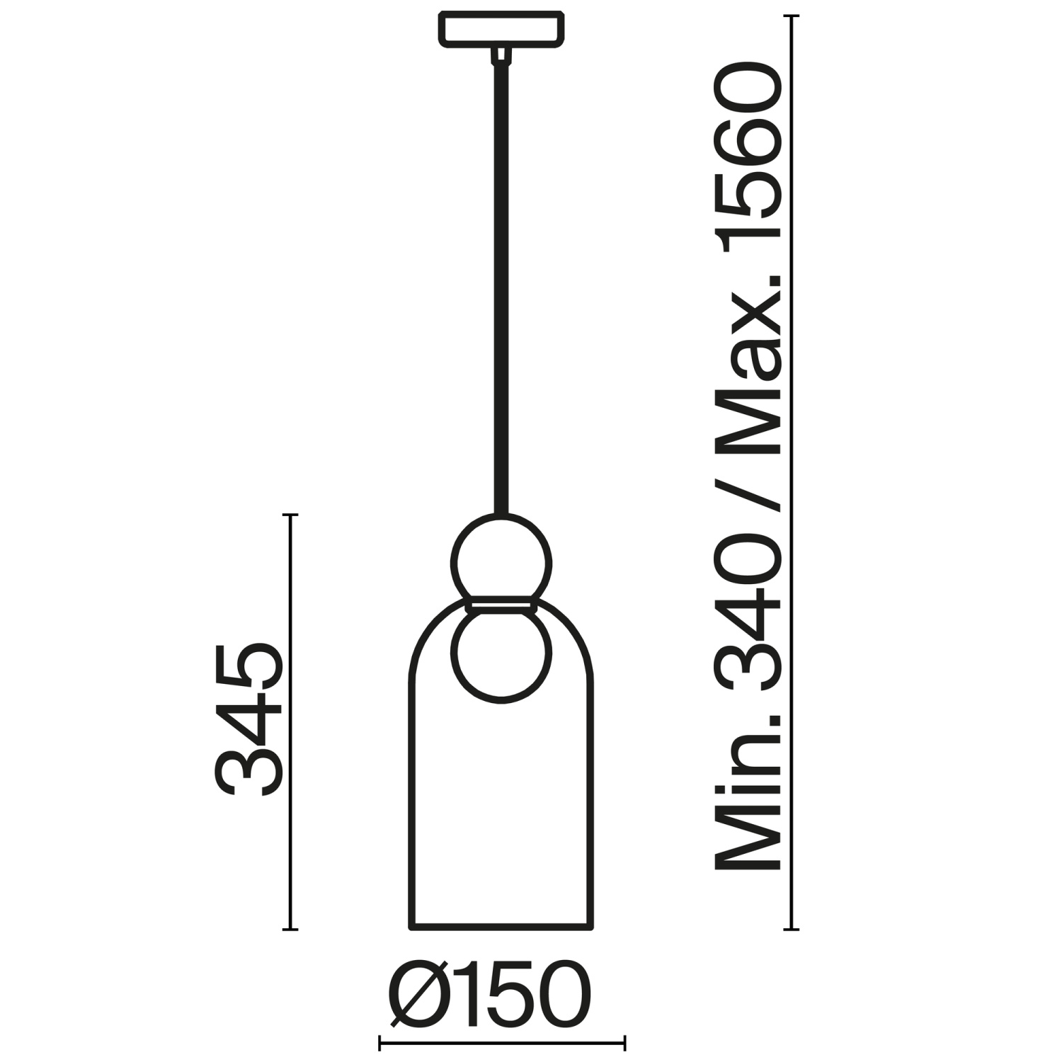 Freya Modern Focus Подвесной светильник цвет: золото FR5220PL-01G