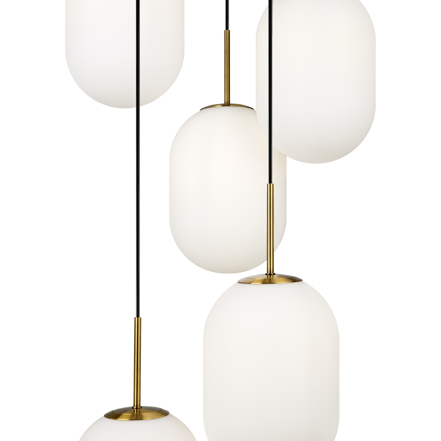 Freya Crystal Sharlot Подвесной светильник цвет: латунь FR1012PL-05BS