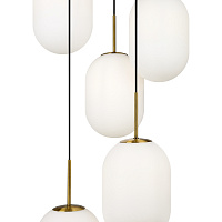 Freya Crystal Sharlot Подвесной светильник цвет: латунь FR1012PL-05BS