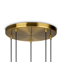 Freya Crystal Sharlot Подвесной светильник цвет: латунь FR1012PL-05BS