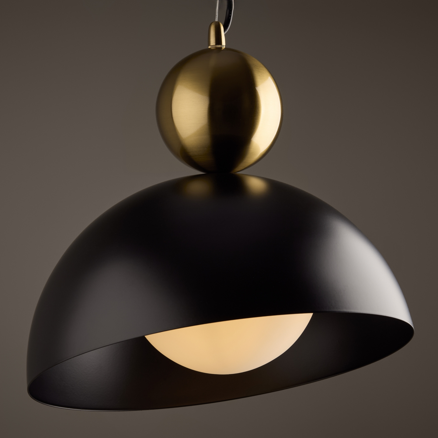 Freya Modern Bowl Подвесной светильник цвет: черный FR5439PL-01B