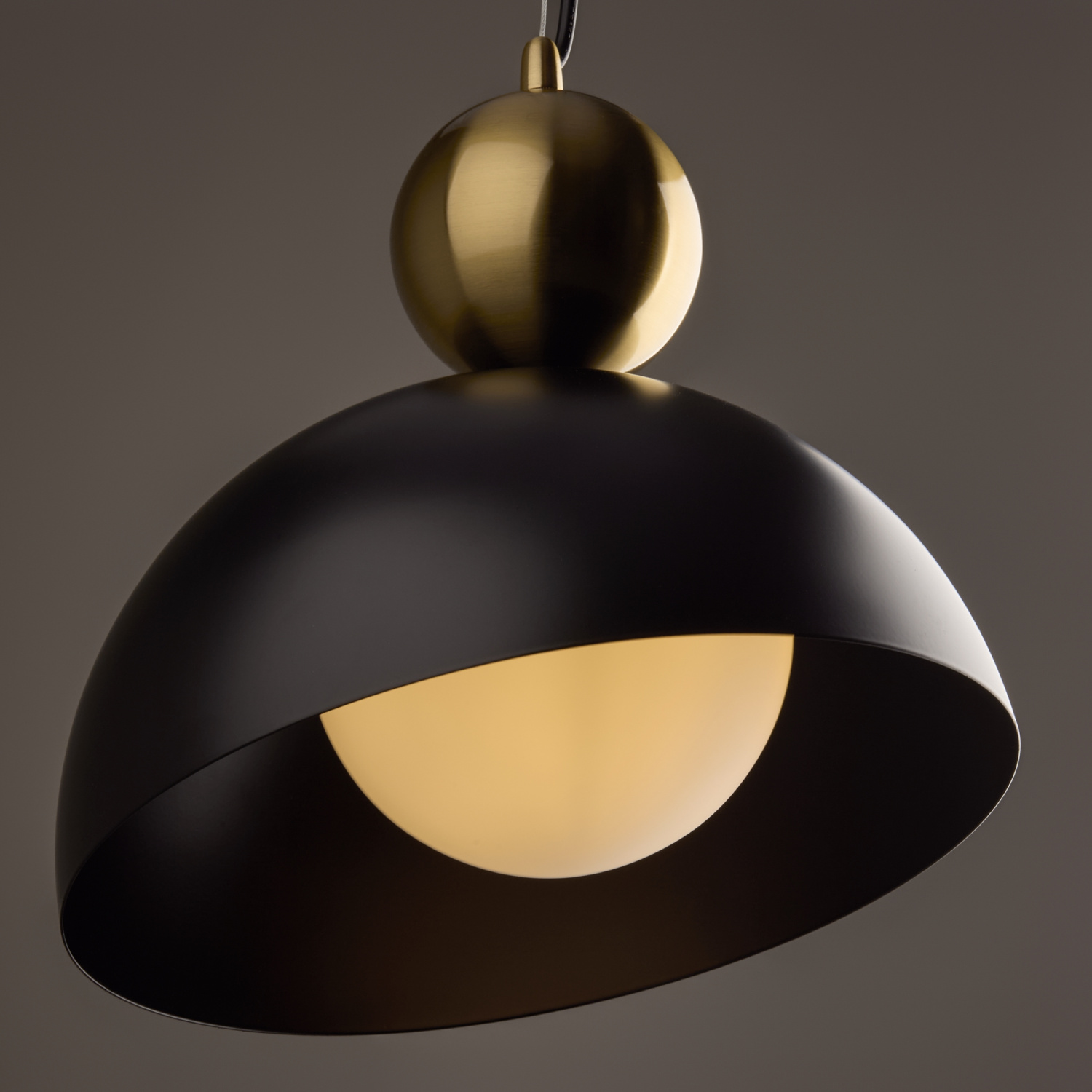 Freya Modern Bowl Подвесной светильник цвет: черный FR5439PL-01B