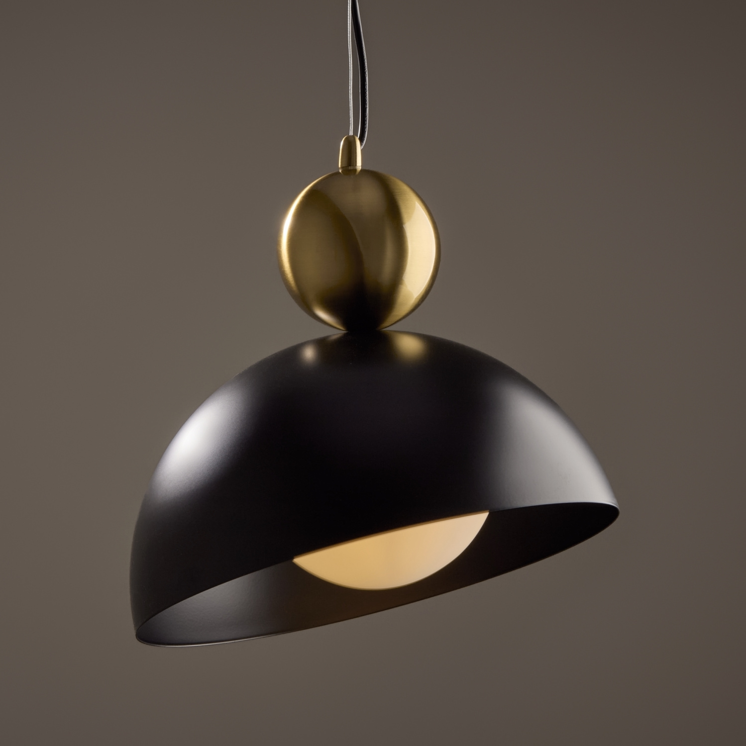 Freya Modern Bowl Подвесной светильник цвет: черный FR5439PL-01B