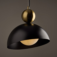 Freya Modern Bowl Подвесной светильник цвет: черный FR5439PL-01B