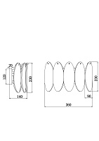 Freya Modern Demure Настенный светильник (бра) цвет: латунь FR5189WL-02BS