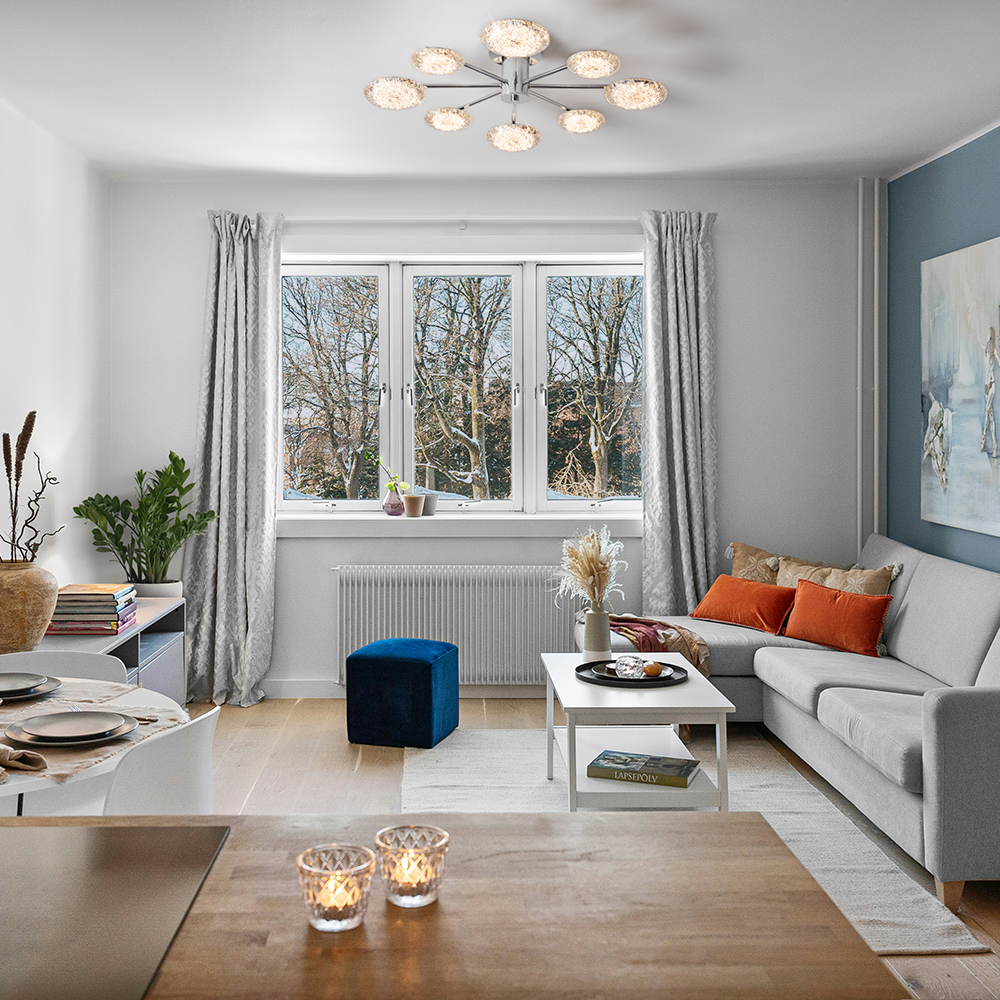 Freya Modern Plane Потолочный светильник цвет: хром FR5531CL-L42CH