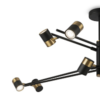 Freya Modern Enzo Подвесной светильник цвет: черный FR5201PL-10B