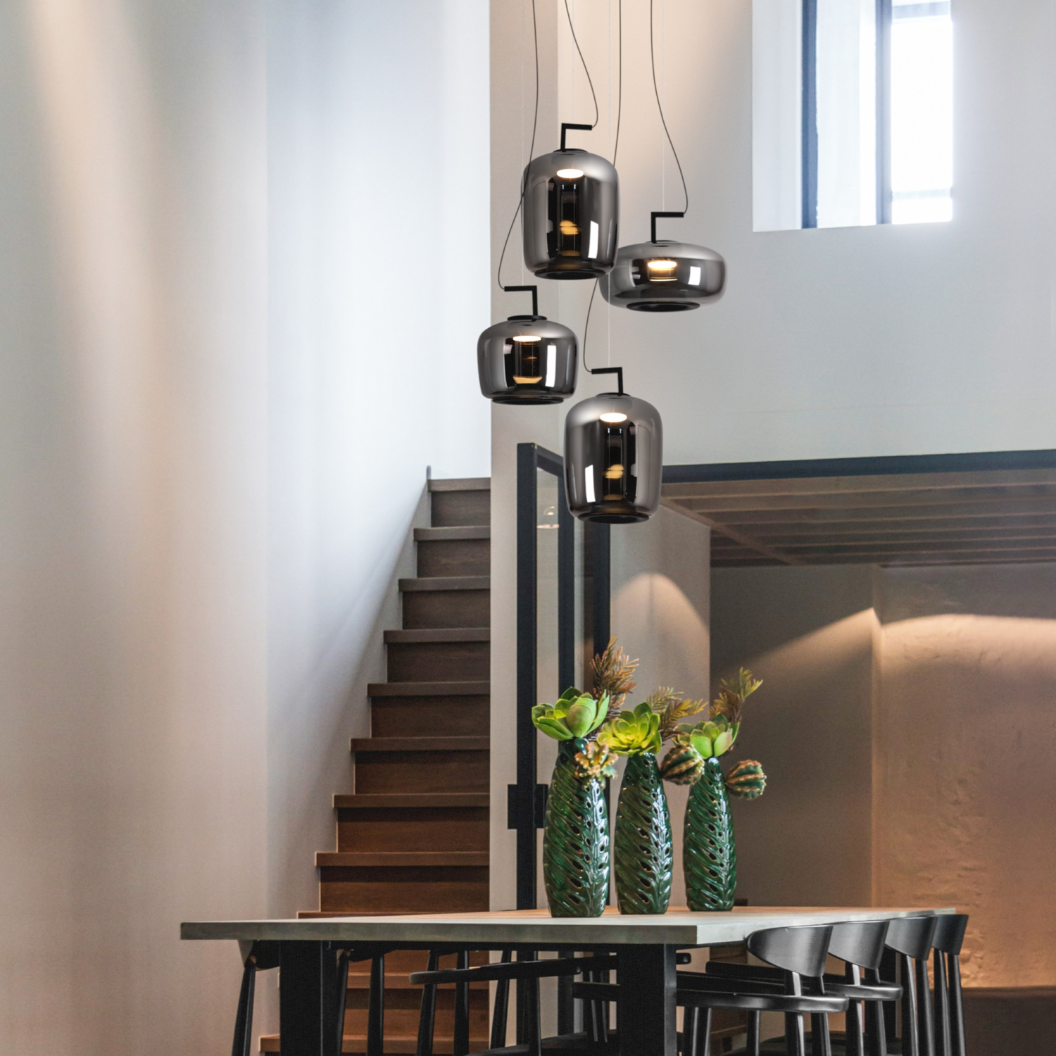 Freya LED Clod Подвесной светильник цвет: черный FR6186PL-L7SM2