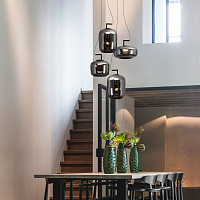 Freya LED Clod Подвесной светильник цвет: черный FR6186PL-L7SM2