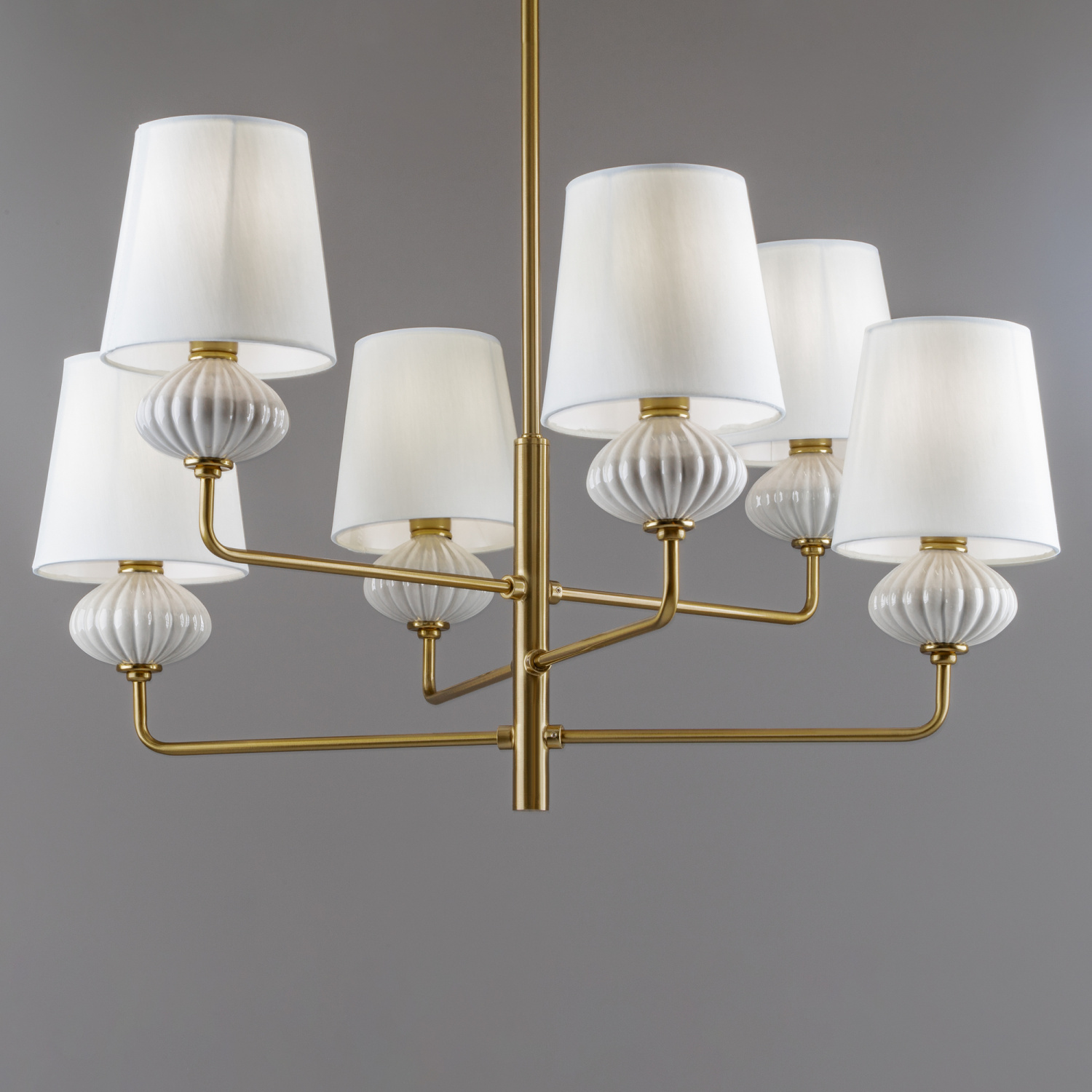 Freya Classic Ceramics Подвесной светильник цвет: латунь FR2029PL-06BS