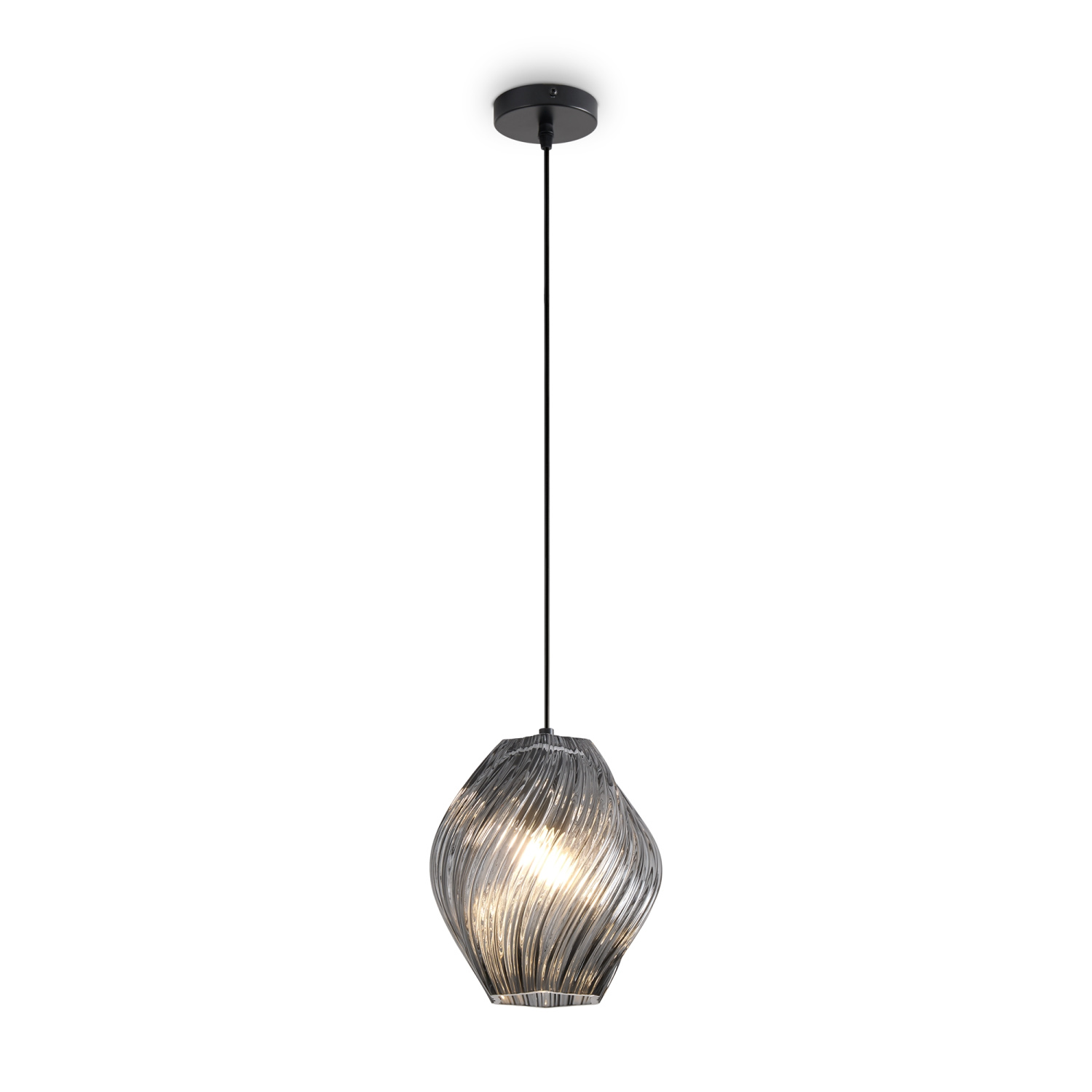 Freya Modern Shiny Подвесной светильник цвет: дымчатый FR5547PL-01SM