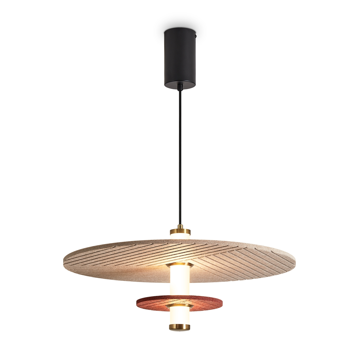 Freya Modern Acoustic Подвесной светильник цвет: черный FR5494PL-L9TR