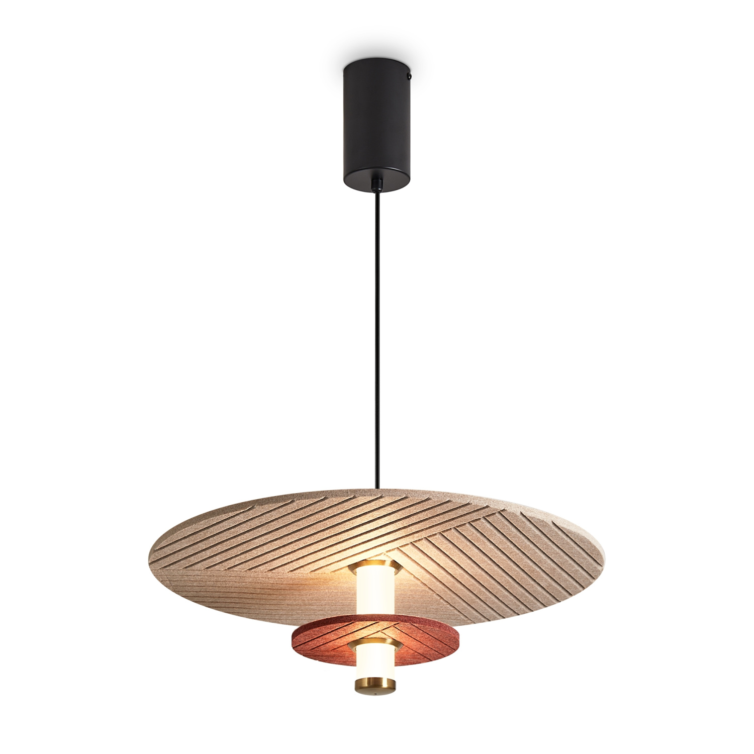 Freya Modern Acoustic Подвесной светильник цвет: черный FR5494PL-L9TR