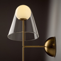 Freya Modern Doublety Настенный светильник (бра) цвет: латунь FR5382WL-01BS