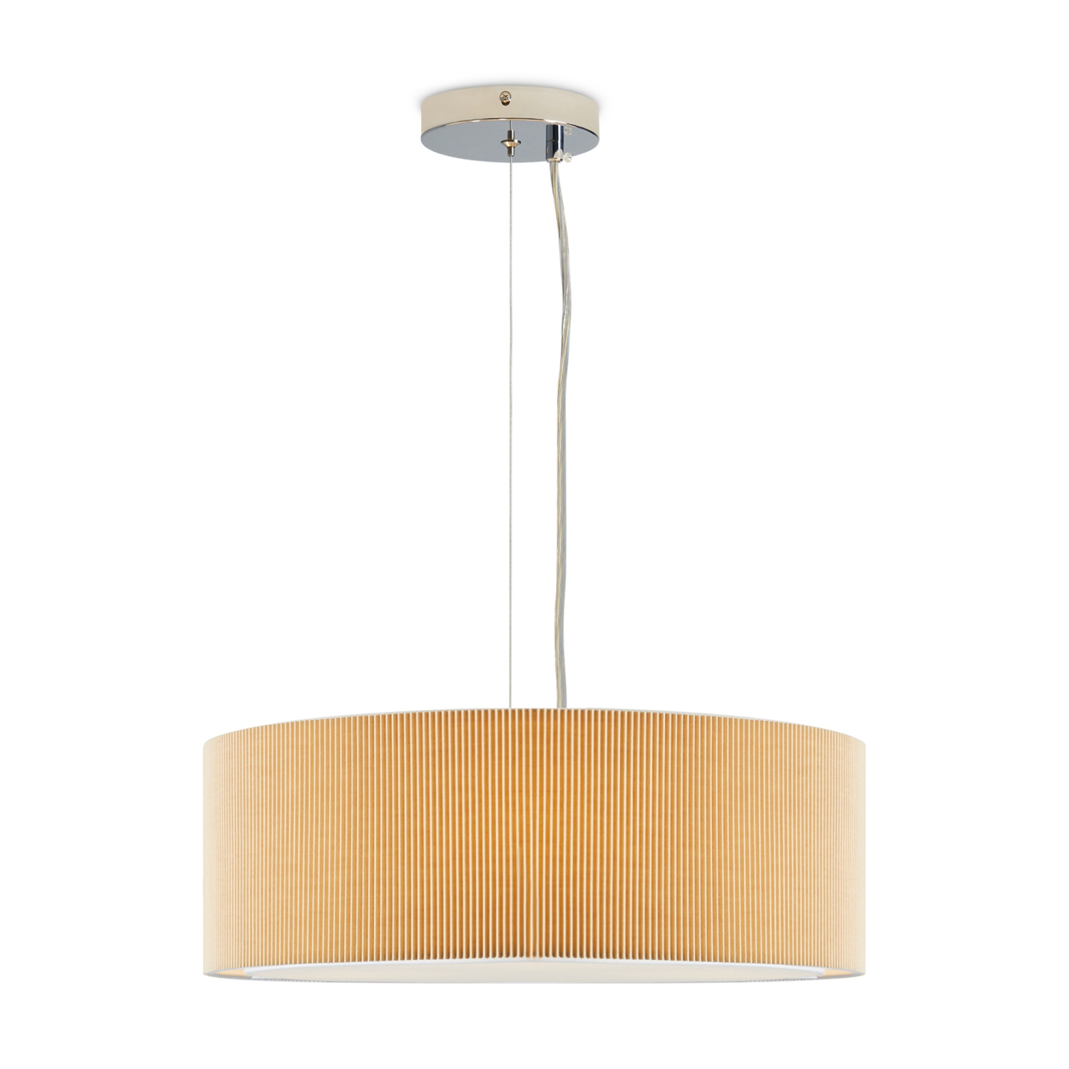 Freya Modern Pleating Подвесной светильник цвет: хром FR5434PL-03BG