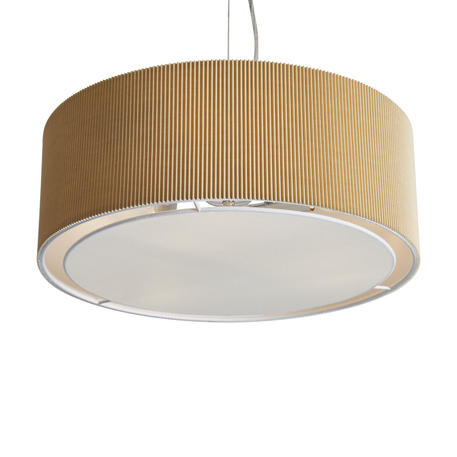 Freya Modern Pleating Подвесной светильник цвет: хром FR5434PL-03BG