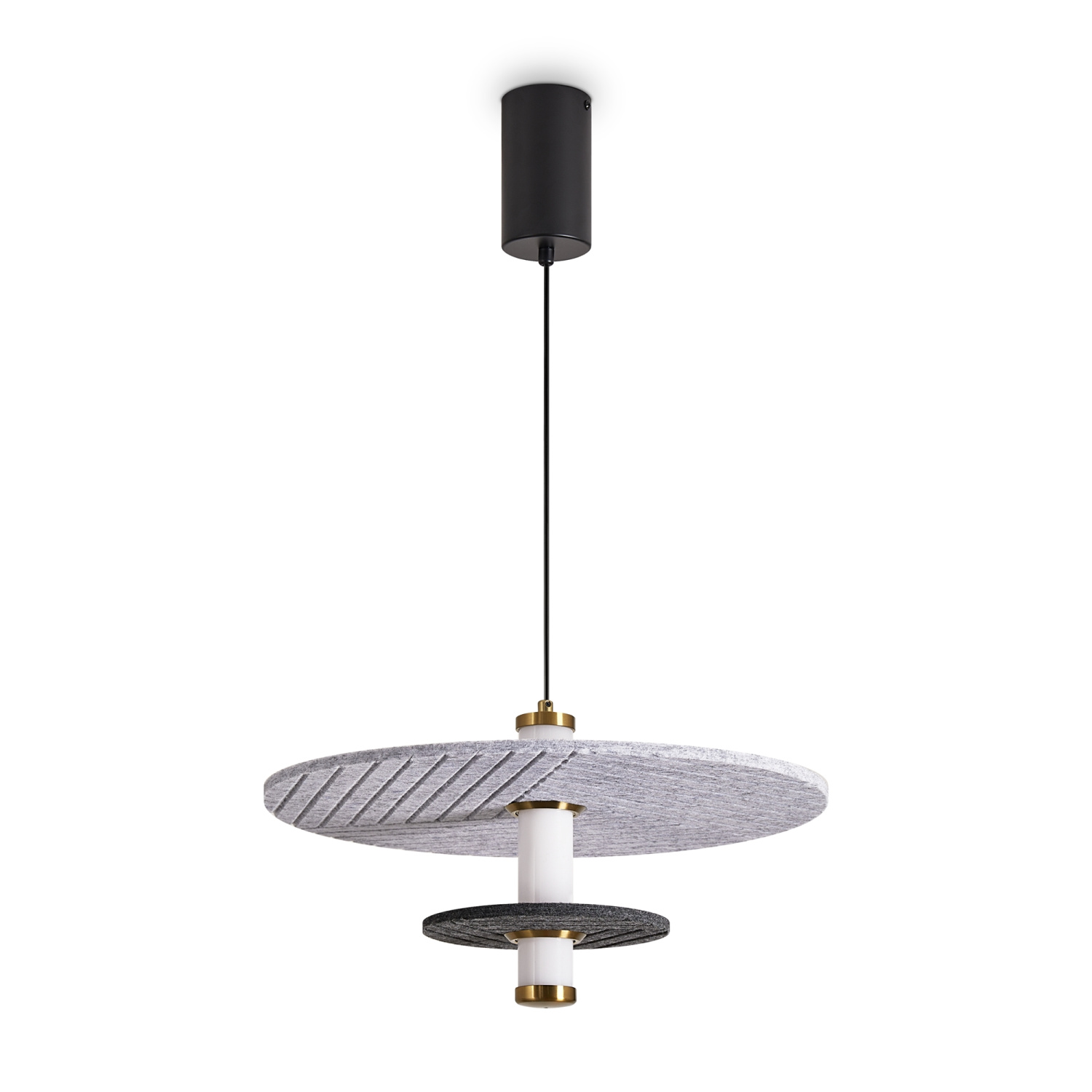 Freya Modern Acoustic Подвесной светильник цвет: черный FR5494PL-L9GR