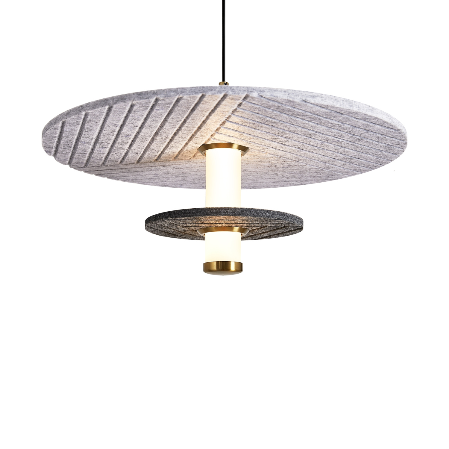 Freya Modern Acoustic Подвесной светильник цвет: черный FR5494PL-L9GR