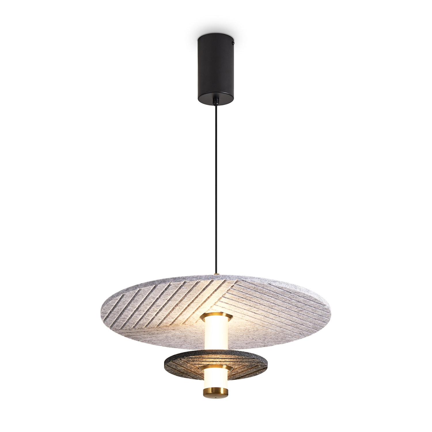 Freya Modern Acoustic Подвесной светильник цвет: черный FR5494PL-L9GR