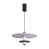 Freya Modern Acoustic Подвесной светильник цвет: черный FR5494PL-L9GR