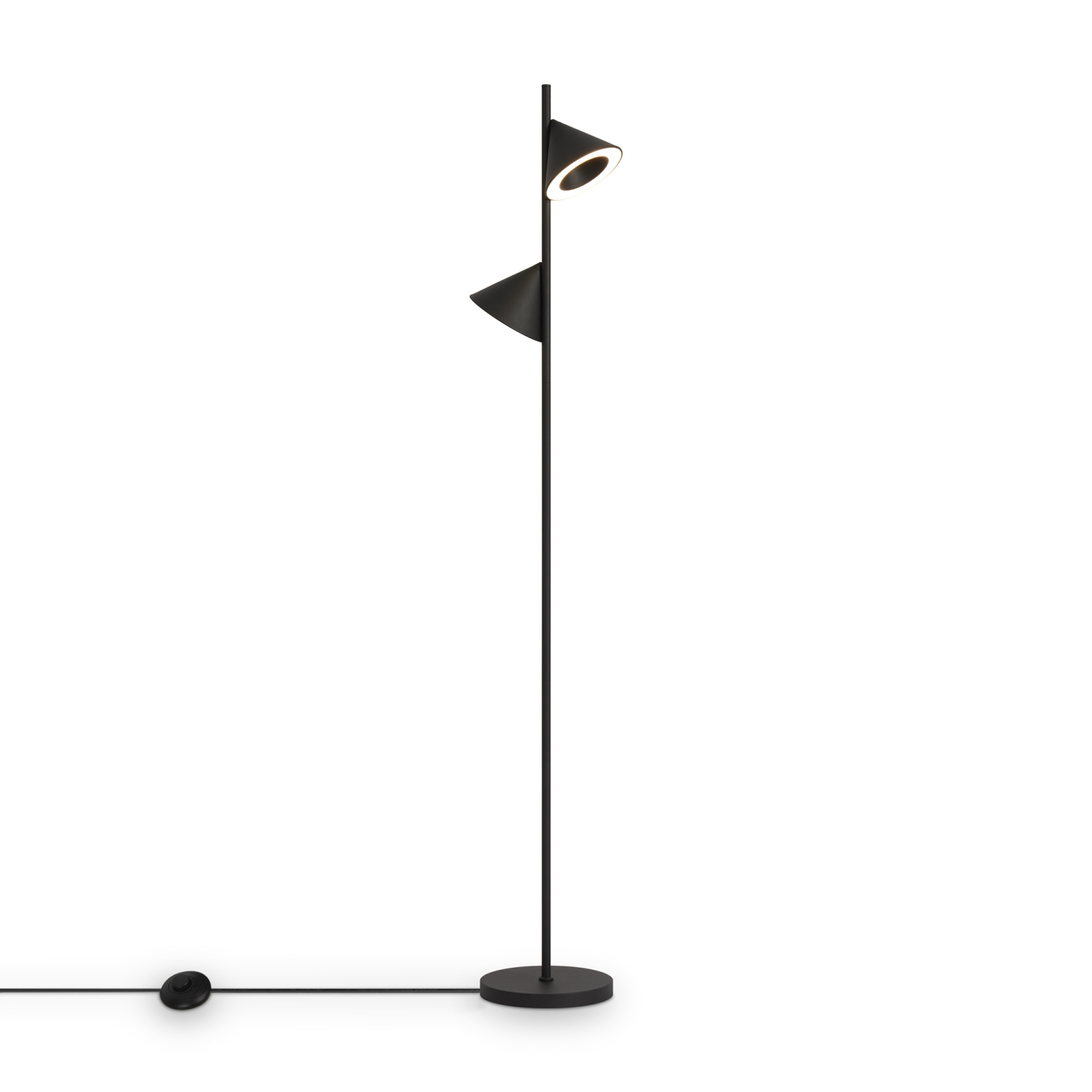 Freya LED Etro Напольный светильник (торшер) цвет: черный FR6141FL-L14B